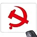 Price comparison product image Chinese Communist Badge Red Symbol Non-Slip Rubber Mousepad Game Office Mouse Pad Gift