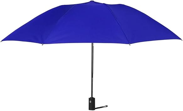 Haas-Jordan Commuter 46 Inch Inverted Compact Umbrella, Automatic Open and No-Drip Canopy
