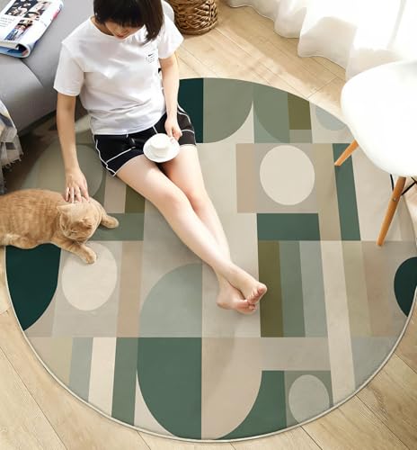 Tapis moderne lavable en machine pour salon et entrée de bureau