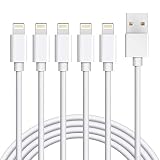 【1.8M×5本】iPhone 充電ケーブル ライトニングケーブル アイフォン USB 充電コード Lightning ケーブル 急速充電 USB同期 高速データ転送 高耐久 断線防止 iPhone iPad iPod AirPods 多種対応