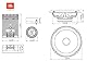 JBL Stage3 607CF 2-Wege Auto Soundsystem - 250 Watt Komponenten Pro Sound Auto Lautsprecher Boxen Set mit 160mm - 6,5 Zoll Einbaulautsprecher und Einbau Hochtöner