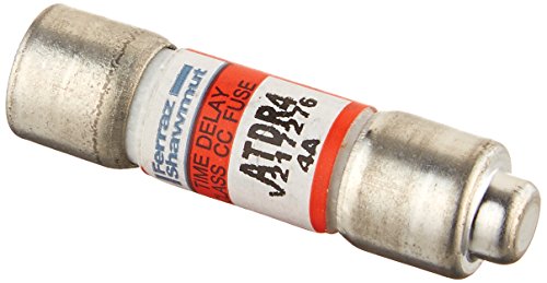 Mersen Atdr4 600V 4A Cc Time Delay Fuse, 10-Pack #TOP4
