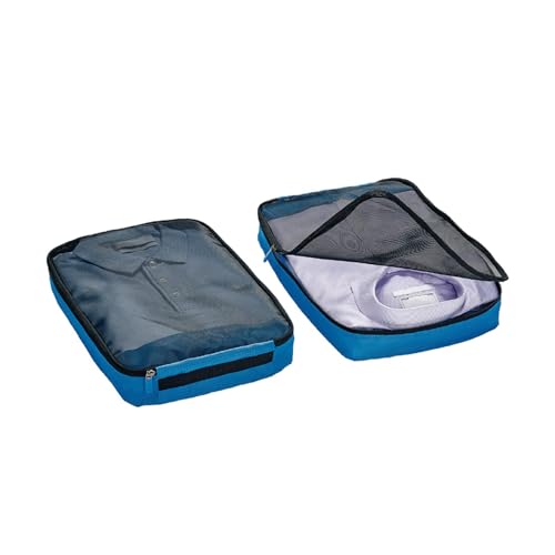 Go Travel Twin Packing Cubes Review: Zippered Mesh Travel Organizer System 2025