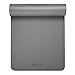 Gaiam Essentials Thick Yoga Mat Fitness & Exercise Mat with Easy-Cinch Carrier Strap, Grey, 72