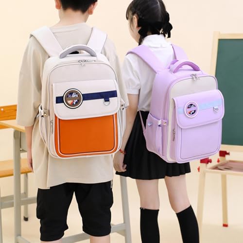 Sac à dos style britannique pour filles, finitions soignées - 2