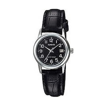 Relógio Feminino Casio Analógico LTP-V002L-1BUDF - Prata/Preto