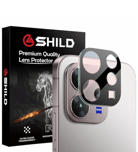 Image of SHILD Camera Lens Protector for Vivo V70 / Vivo V70 Elite, 9H Tempered Glass, Ultra Clear HD, Scratch-Resistant, Case Friendly, Bubble-Free Easy Installation, 1 Pack