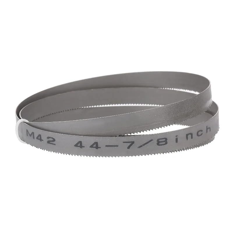 3 hojas de sierra de cinta de 1140 mm, hoja de sierra de cinta bimetálica de 1140 mm, 12,7 x 0,65 mm, 44-7/8", 1/2", 0,025", 6-24 TPI for corte de metal(10-14TP)
