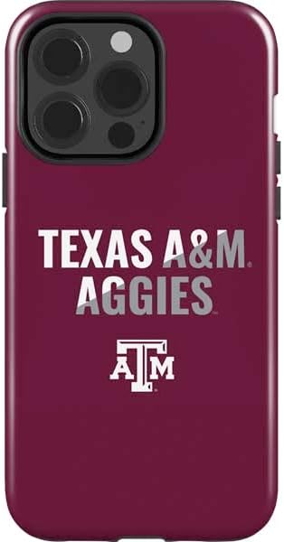 Skinit Impact Phone Case Compatible with iPhone 14 Pro - Officially Licensed Texas A&M University TAM Design