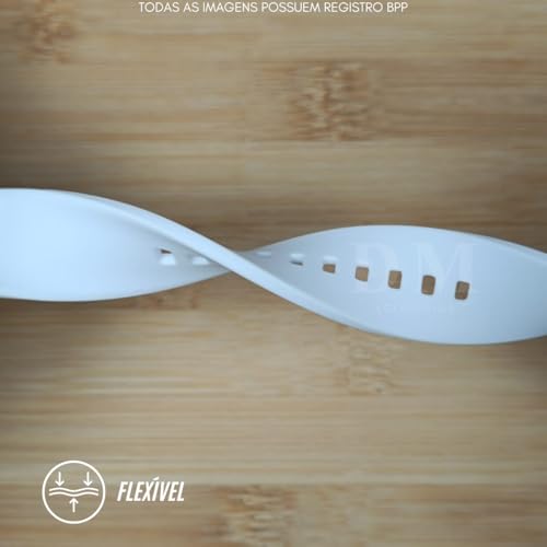 Pulseira Fecho Silicone Para Samsung Galaxy Fit 3 Sm-r390 DM ACESSÓRIOS (ROSÊ)