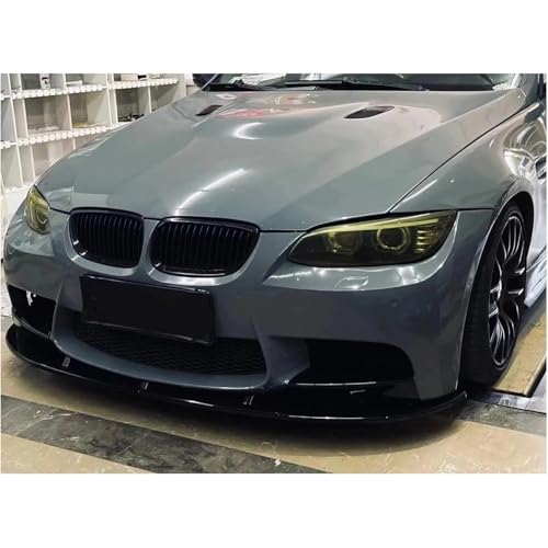 Diffuseur pare-chocs avant BMW E90 E92 M3 couteau vent carbone - 4