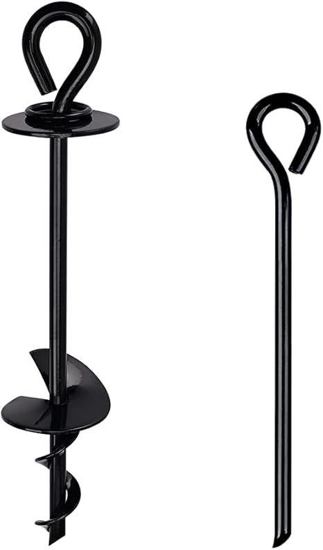 dog leash stake beach