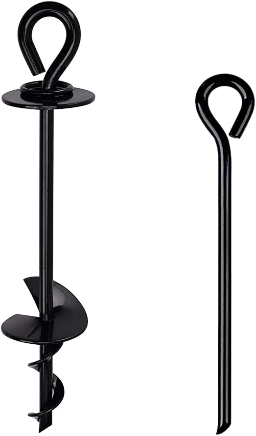 Dog Stake for Outside, Heavy Duty Dog Tie Out Stake for