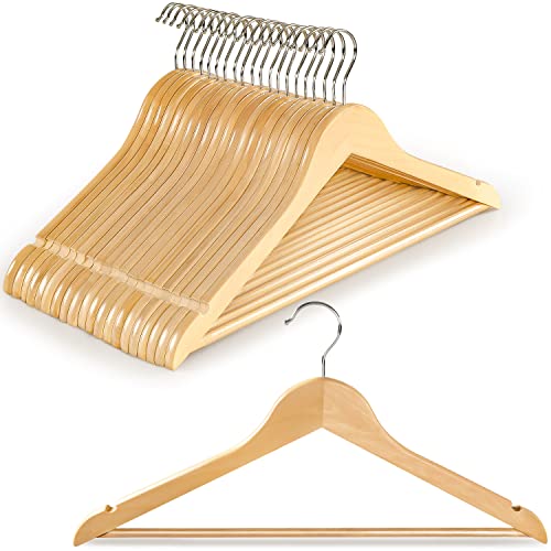 Top 10 Best Wooden Hangers For Clothes Reviews & Buying Guide Katynel