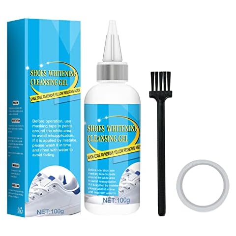 Shoes Whitening Cleansing Gel - Shoe Stain Remover,White Shoes Cleaner Shoes Whitening Cleansing Gel For White Sneakers, Shell-toe shoes, Canvas Shoes (1pcs) Cover