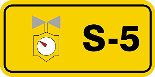 Accuform TDJ305XVE Adesivo Dura-Vinil 