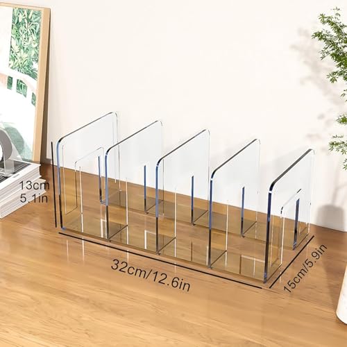 Organizer in plastica, espositore per borse, divisorio per armadio, organizer da scrivania, per una gestione efficiente delle borse, 2 pezzi