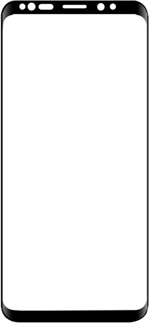 Samsung Galaxy Note 9 screen Protector Tempered Glass 3D Curved Full Coverage by Meidom - Black