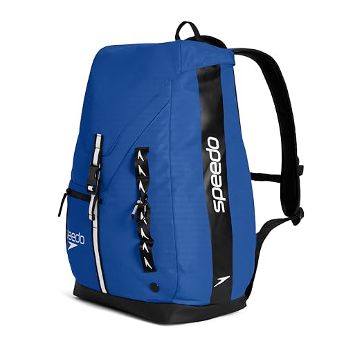 Speedo Unisex Adult 35 Liter Team Soild Backpack Equipment Bag - Speedo Blue, One Size by Speedo - Used condition - CA$92.00
