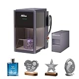 Creality Falcon T1 5W UV Laser Engraver, Interchangeable Laser Platform, 3D Inner & Fine Glass Engraving, Up to 10,000mm/s, 0.001mm Precision, AI-Powered, Class 1, for Glass, Crystal & Acrylic
