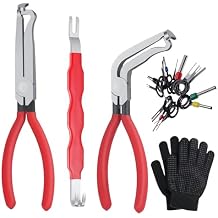 21-Piece Automotive Electrical Disconnect Pliers Set - Heavy Duty Connector Removal Tool Kit with Terminal Puller & Wire Separator