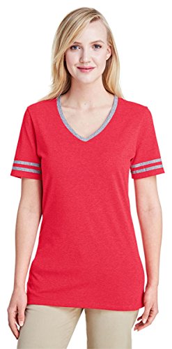 Jerzees Fiery Red Heather Oxford 6301 S l'excellence des finitions