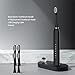 HPLRZXI Two Pack Electric Toothbrush Rechargeable Toothbrushes for Adults and Teens with 8 Brush Heads