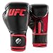 UFC Muay Thai Martial Arts Training Gloves, Black, 16 oz