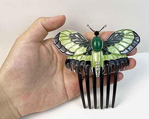 2Pcs Rose Butterfly Hair Comb Clips For Titanic Cosplay Prop Accessories #TOP1