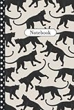 Panthers Notebook: Pretty Panthers Journal: 100 Pages (6x9") Panthers Lined Notebook For Teens, Kids, Students, Girls, Adults, Teachers, School, Birthday Kids Writing Notes