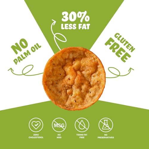 Image of BRB Corn Popped Chips | Cheese & Olive - Flavour | Not Fried. Not Baked | 30% Less Oil, No Palm Oil, Healthy Snack | 5 x (48g /51g) Combo Pack (weight may vary) (Pack of 2)