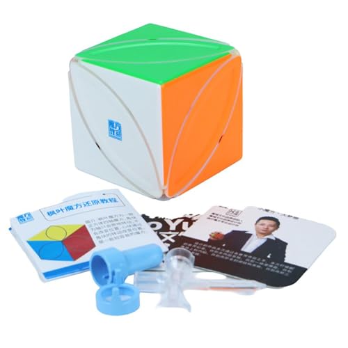 Image of HAWKISTER Moyu Maple Leaf Cube (Magnetic, Tiled) - Smooth Turning Ivy Cube, Durable & Adjustable, 6+ Years