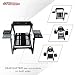 GT Omega Soporte de Volante PRO para Logitech G29 G920 G923 Thrustmaster...