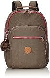 Kipling CLAS SEOUL Mochila escolar, 45 cm, 25 litros, Beige (True C)