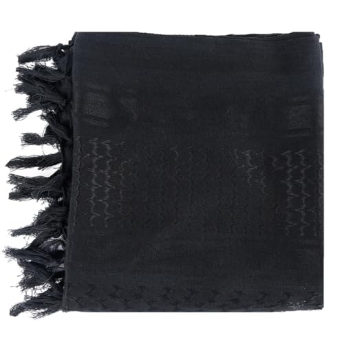 Bufanda árabe táctica de algodón para hombre chal protector solar de invierno para outdoor 5
