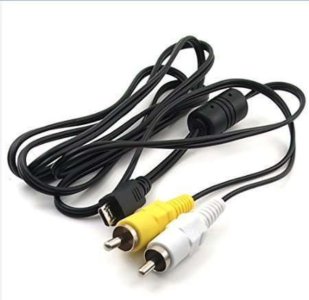 Micro USB Male to 2 RCA AV Adapter Audio Video Cable for Samsung Mobile