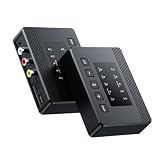 Erpmlyo Trasmettitore Ricevitore Bluetooth 2 in 1 per TV con AUX HD