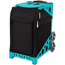 ZUCA Stealth Insert Bag and Aqua Frame with Flashing Wheels