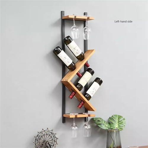 Soporte para botella de vino montado en pared miniatura 6