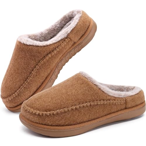 Image of KuaiLu Mens Clog Slippers with Comfy Arch Support Orthotic Plantar