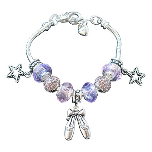 Infinity Collection Dance Charm Bracelet- Dance Jewelry- European Style Snake Chain Bracelet- Dance Recital Gift #TOP30