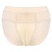 Produktbild Agoky Herren Unterhosen Crossdresser Slip Briefs Unterwäsche Versteckt Gaff Shapewear Trnssexuelle Panty Kamelzehe Schlüpfer M-XXL Nude M