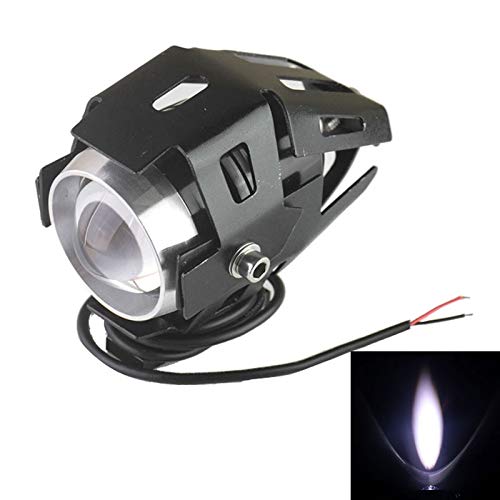 QGT Motocycle Part U5 125W 3000LM CREE-LED White Light Waterproof IP67 Light Headlamp for Motorcycle/SUV, DC 12V-80V