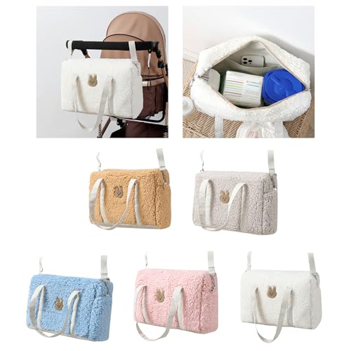 Sac à langer souple maman à suspendre grand format brodé