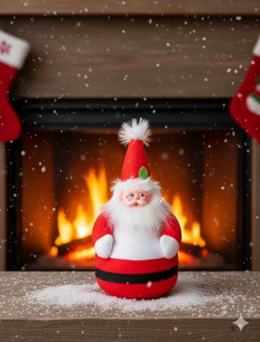 Image of Santa Claus Soft Toy | Plush Santa Claus Soft Toy | Stuffed Santa Clause | Perfect for Holiday Decor and Christmas Gifting | H | PoPo Toys 
