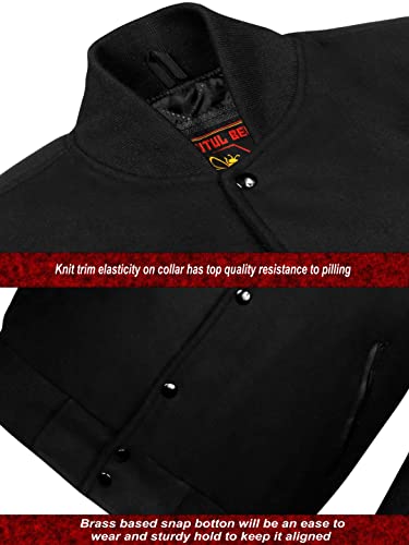 Image of Brutul Bee Original Leather Varsity Letterman Jackets Wool & Leather Original American Style Varsity Jackets