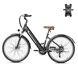 【Diverse Riding Experience】This electric bike has 3+1 riding modes, choose pure electric mode, pedal assist mode, walking mode or ride like a normal bicycle, customize the mode according to the purpose of your journey and enjoy a fulfilling journey! ...