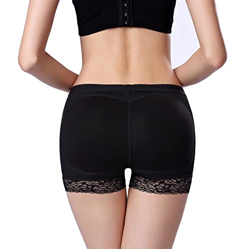 Shorts corps shaper rembourré en dentelle pour femmes grande taille