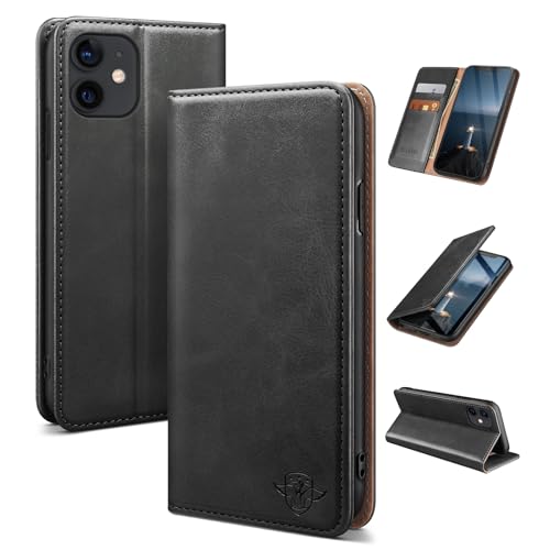 Housse iPhone 12 Pro pour bureau et voyage avec clapet anti-RFID