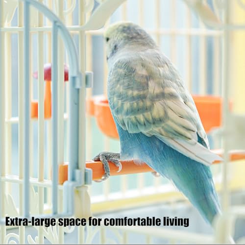 Gungtj Vogelkäfig auf Fuß, 4 Parede Fio- Käfig für Wellensittiche | für untrennbare Sittiche, Nymphensittiche, Transport, Nahrung, Futter, Ruhe, Innen und Garten-5